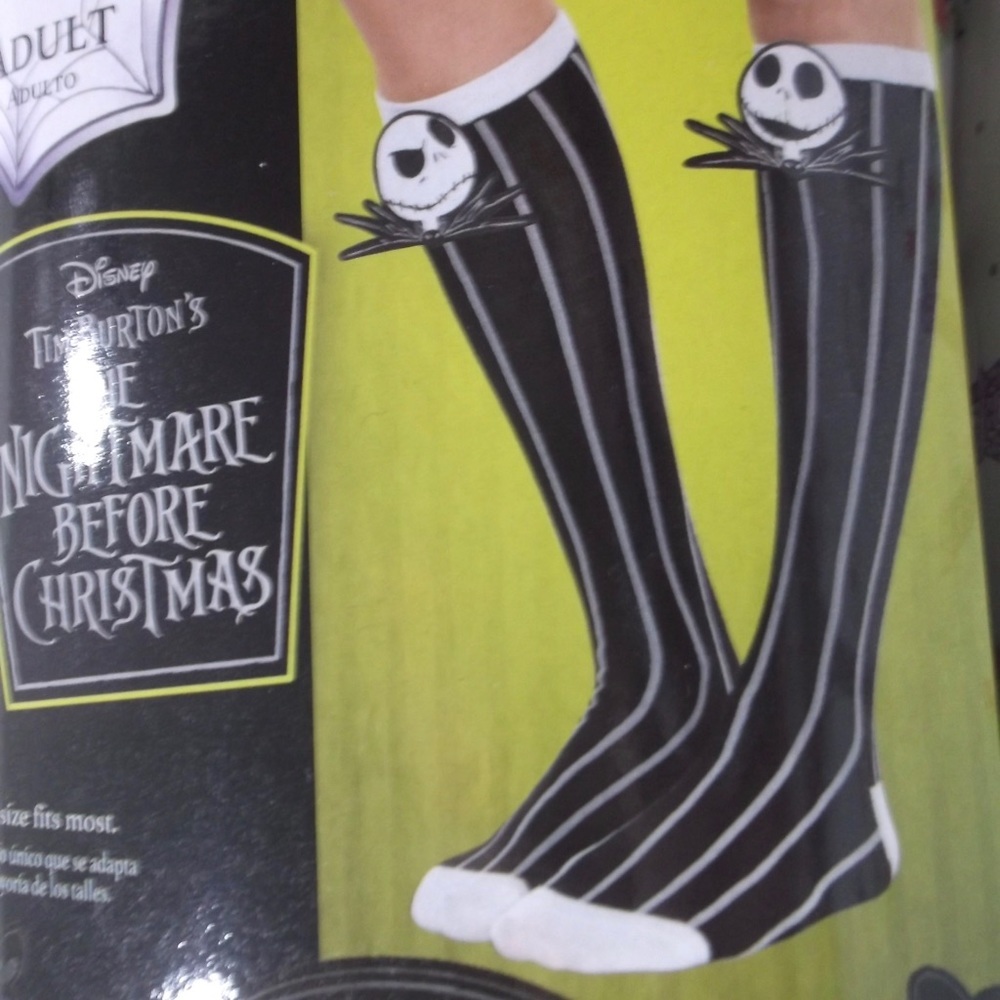Jack Skellington Socks “Nightmare B4 Christmas”